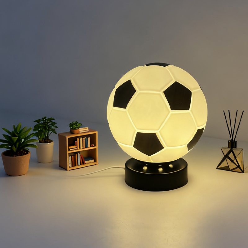 Lighting Decoration - Luminária de Mesa LED de Futebol