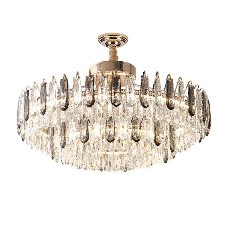Bedroom Lighting Decor Ideas - Luminárias de Teto de Cristal Modernas