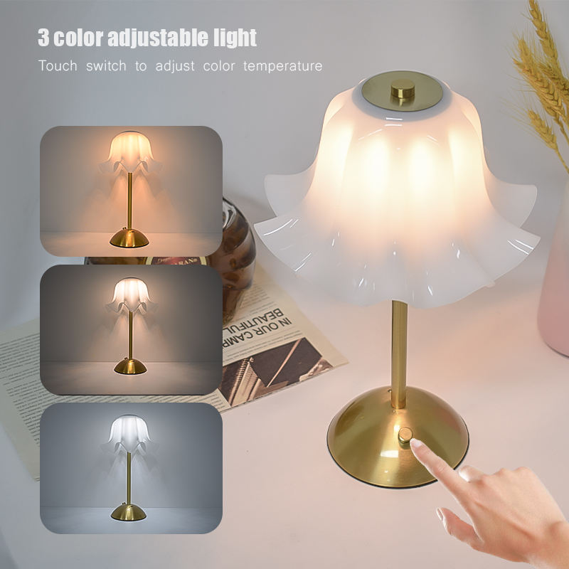 Bedroom Lighting Decor Ideas - Candeeiro de mesa moderno LED, candeeiro