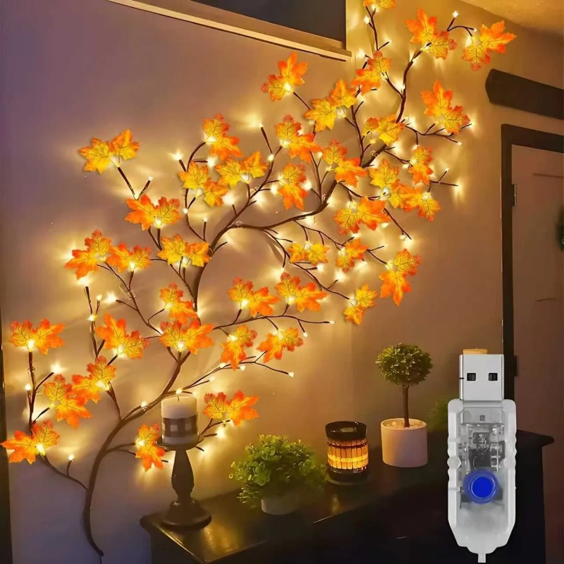 Wall Decor Lighting - Luminária Noturna DIY com Pingente de