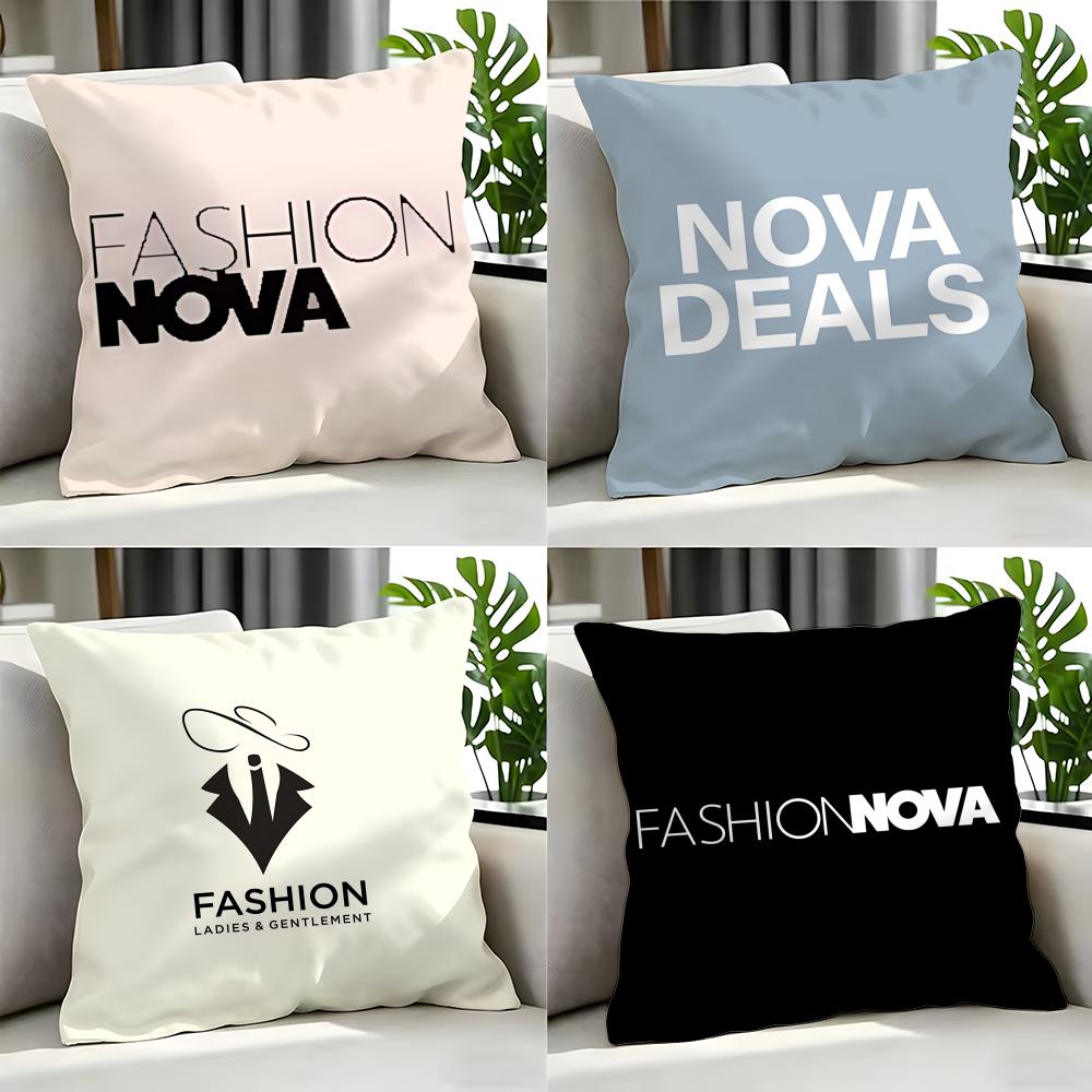 Nova Decor & Lighting Vase Glass Brun 26Cm - Conjunto de Capas de Almofada Brand
