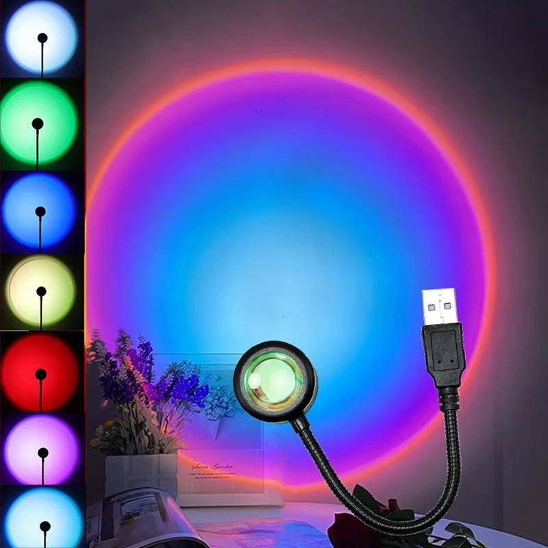 Lighting Room Decor Photo - Projetor de Parede Criativo USB LED