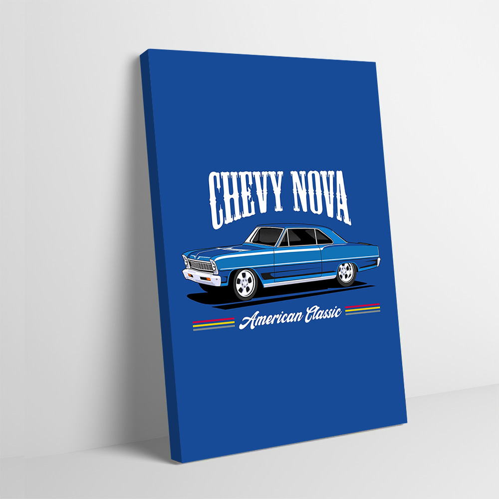 Nova Decor & Lighting Vase Glass Brun 26Cm - Chevy nova carros clássicos impressão cartaz