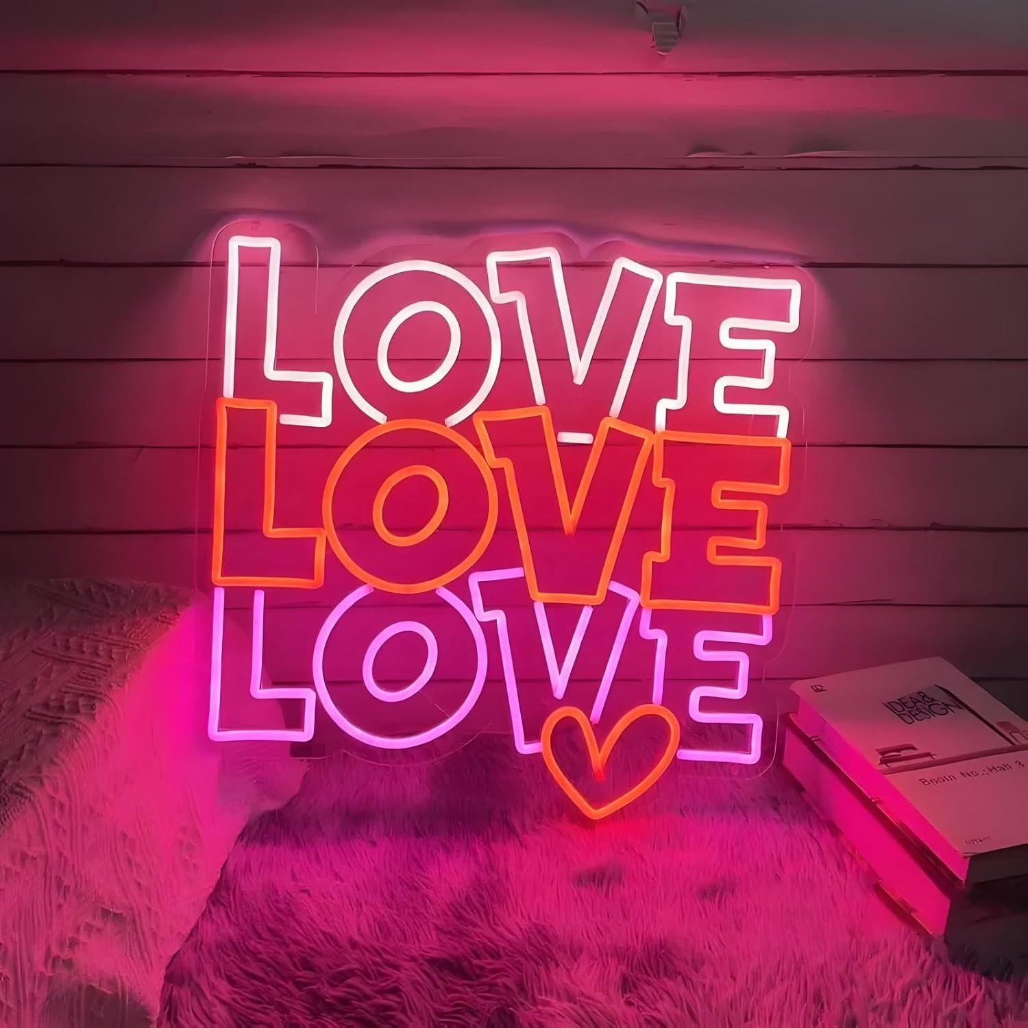 Wall Decor Lighting - Letreiro de néon com luzes LED
