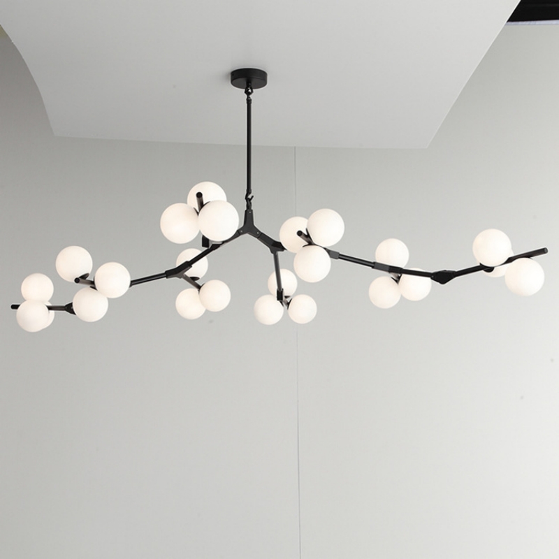 Decor Lighting Sales - Molecular Glass Ball Chandelier, Designer LED