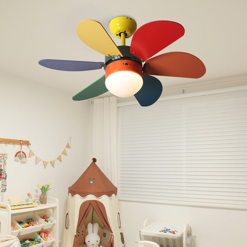 Lighting Decoration On Wall - Ventilador de Teto para Quarto Infantil