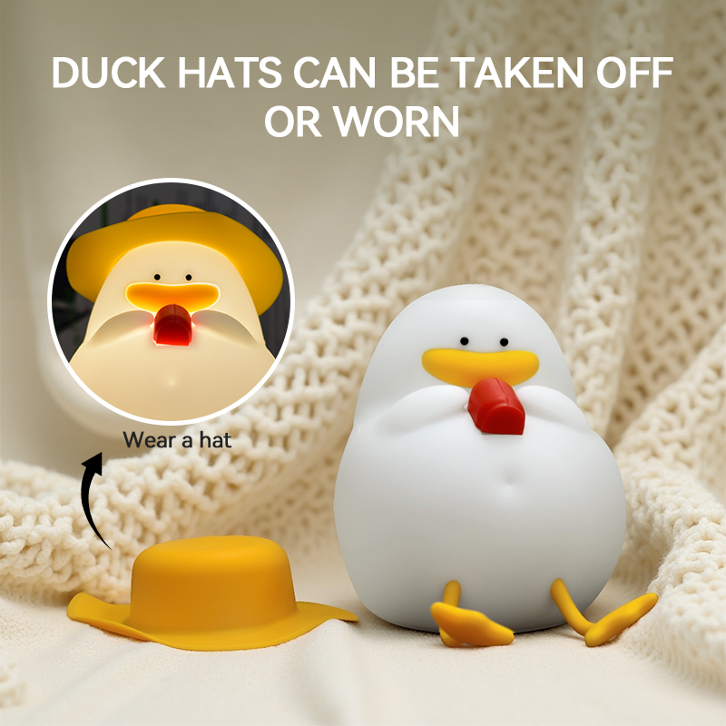 Decor Lighting & Decor Fires Photos - Luz noturna Happy Duck, lâmpada de