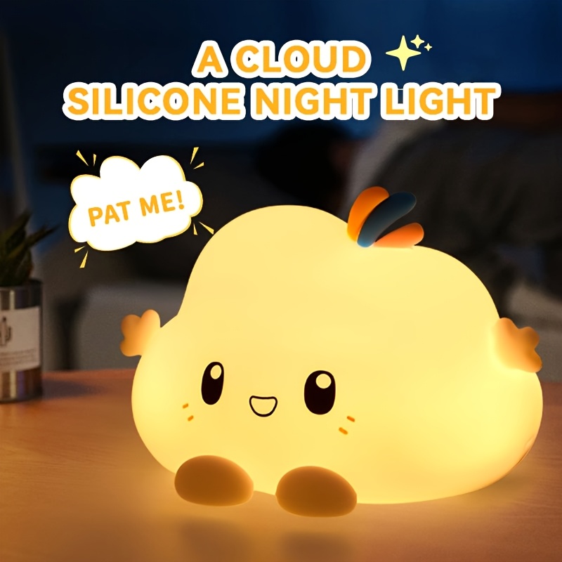 Lighting Decoration - Luz noturna em nuvem, escurecimento com