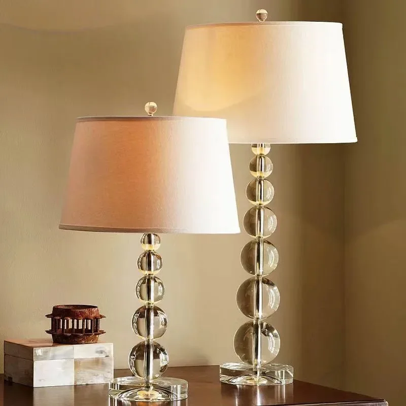 Luminária de Mesa de Cristal M - Lighting Room Decor Photo avaliação e preço