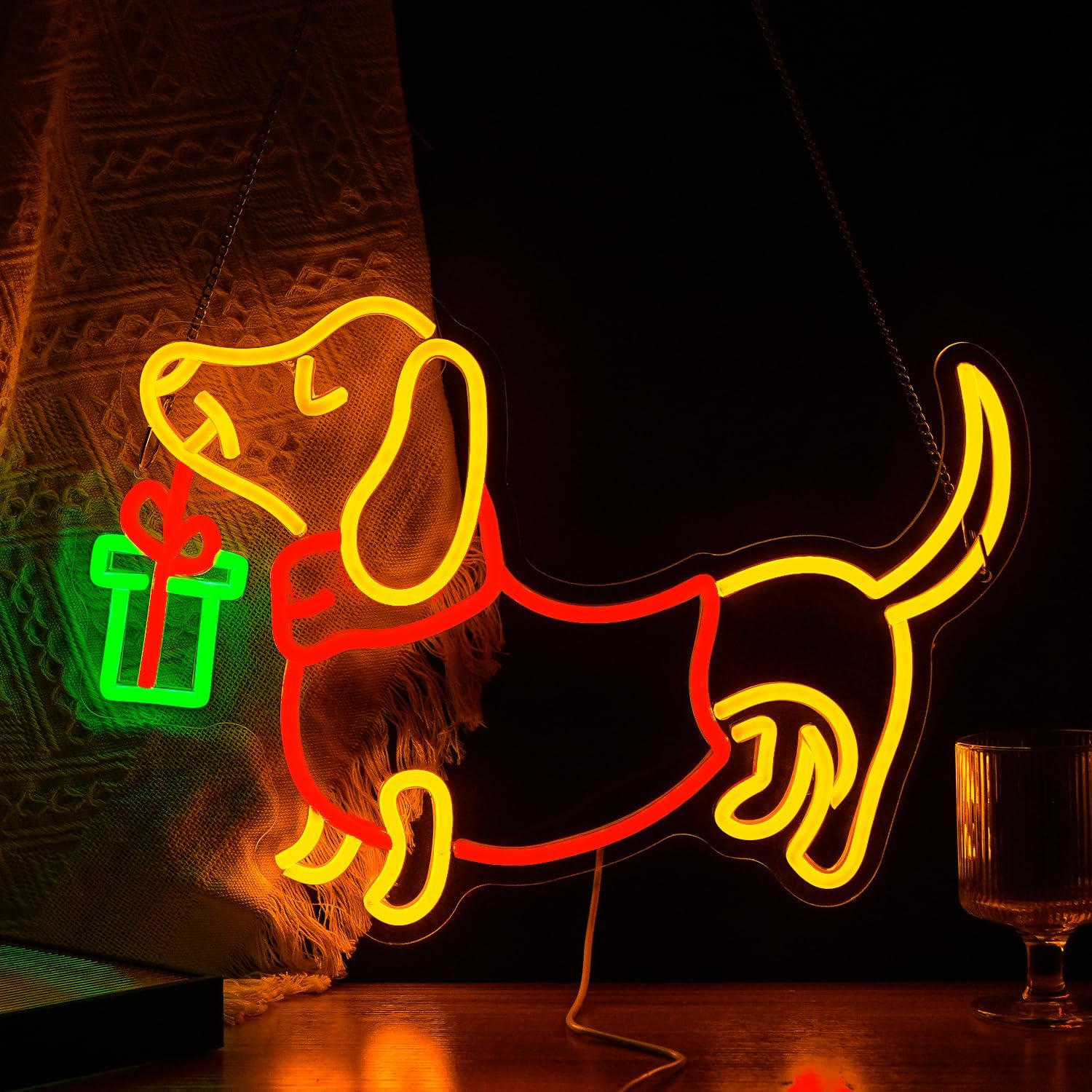 Usb regulável dachshund sinal  - Bedroom Lighting Decor Ideas avaliação e preço