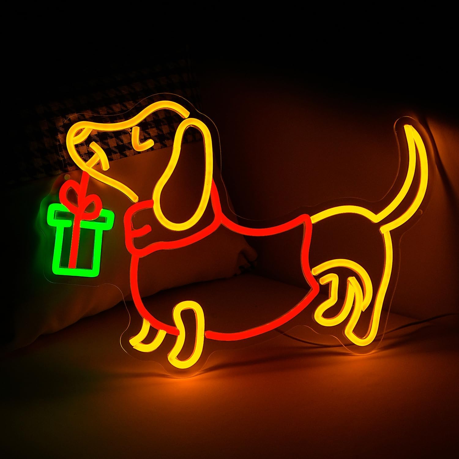 Usb regulável dachshund sinal  - Bedroom Lighting Decor Ideas avaliação e preço