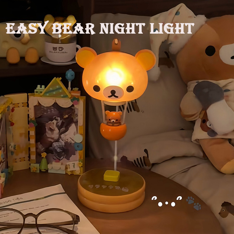 Rilakkuma balão luz noturna co - Bedroom Lighting Decor Ideas avaliação e preço