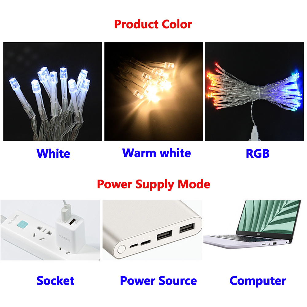 Corda de luz usb diy decoração - Lighting Decor Company avaliação e preço