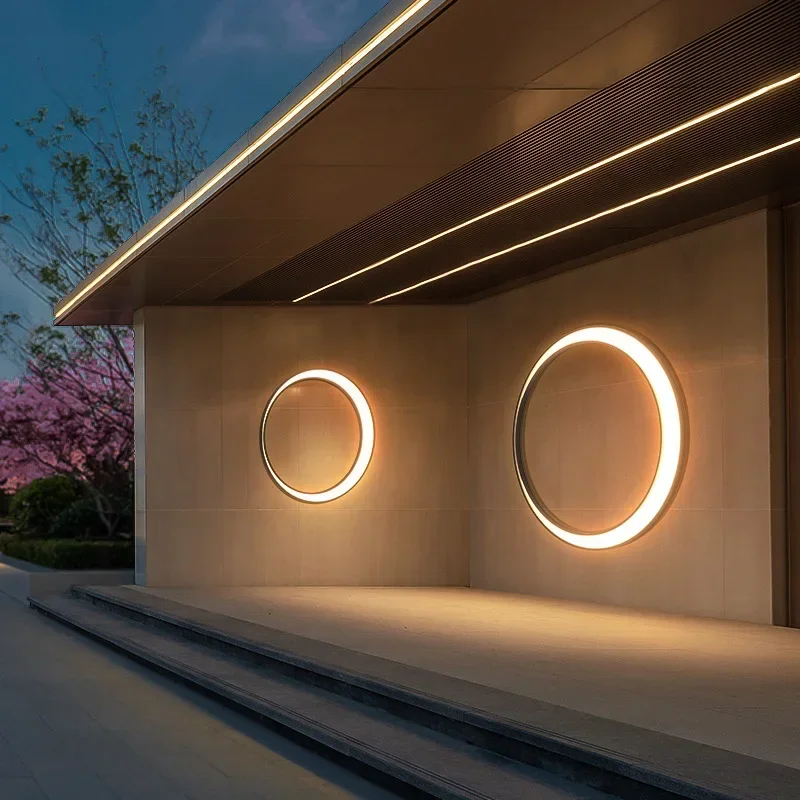 Moderno ao ar livre à prova dw - Lighting Decoration On Wall avaliação e preço