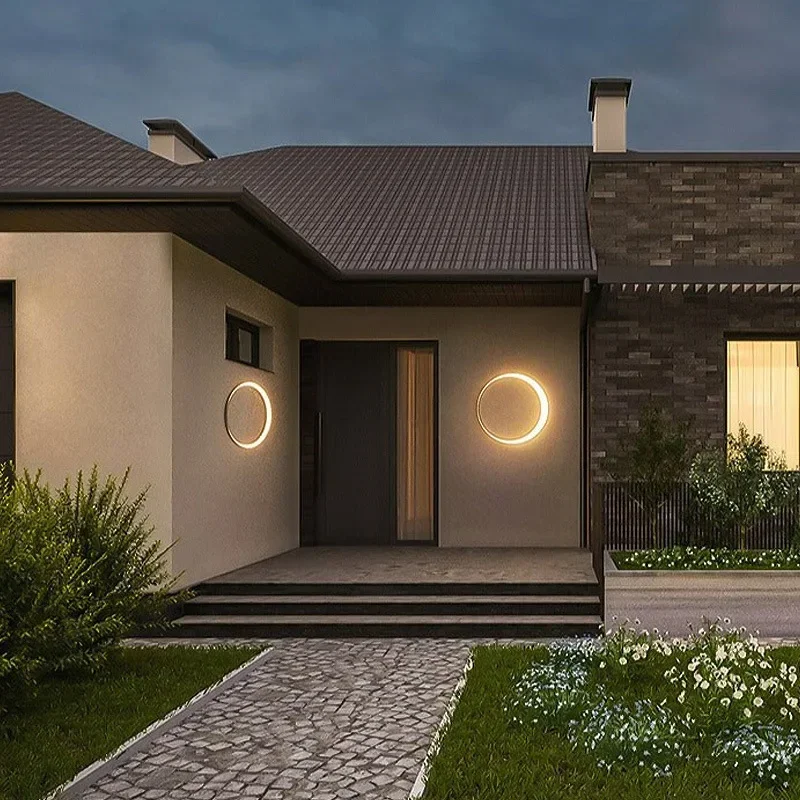 Moderno ao ar livre à prova dw - Lighting Decoration On Wall avaliação e preço