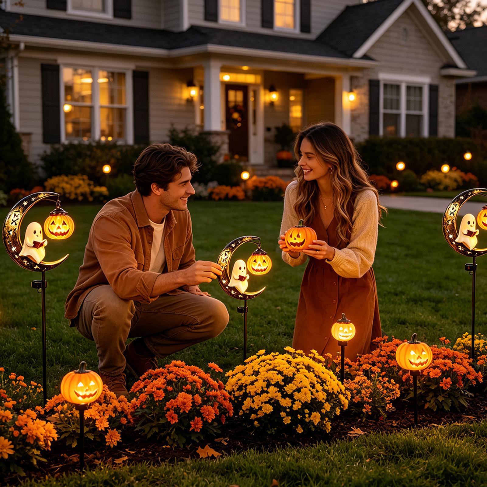 Luz de Jardim de Halloween em  - Yard Lighting Decor avaliação e preço