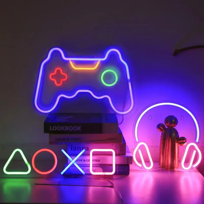 Neon Night Light para Playstat - Bedroom Lighting Decor Ideas avaliação e preço