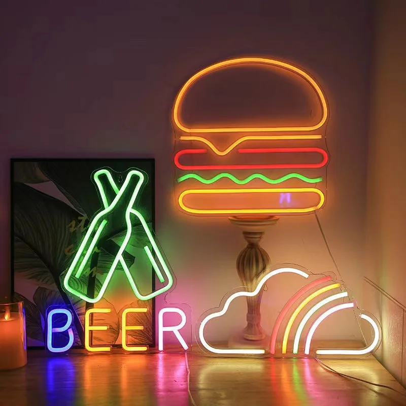 Neon Night Light para Playstat - Bedroom Lighting Decor Ideas avaliação e preço