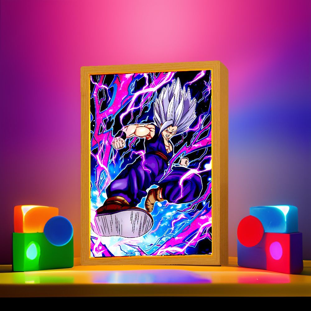 Dragon ball z anime figura luz - Lighting Room Decor Photo avaliação e preço