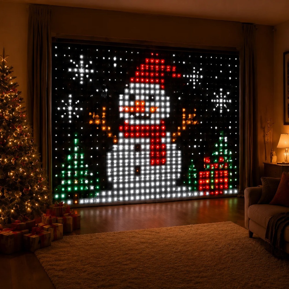 Luzes de Cortina LED Pixel com - Lighting Decor Home avaliação e preço
