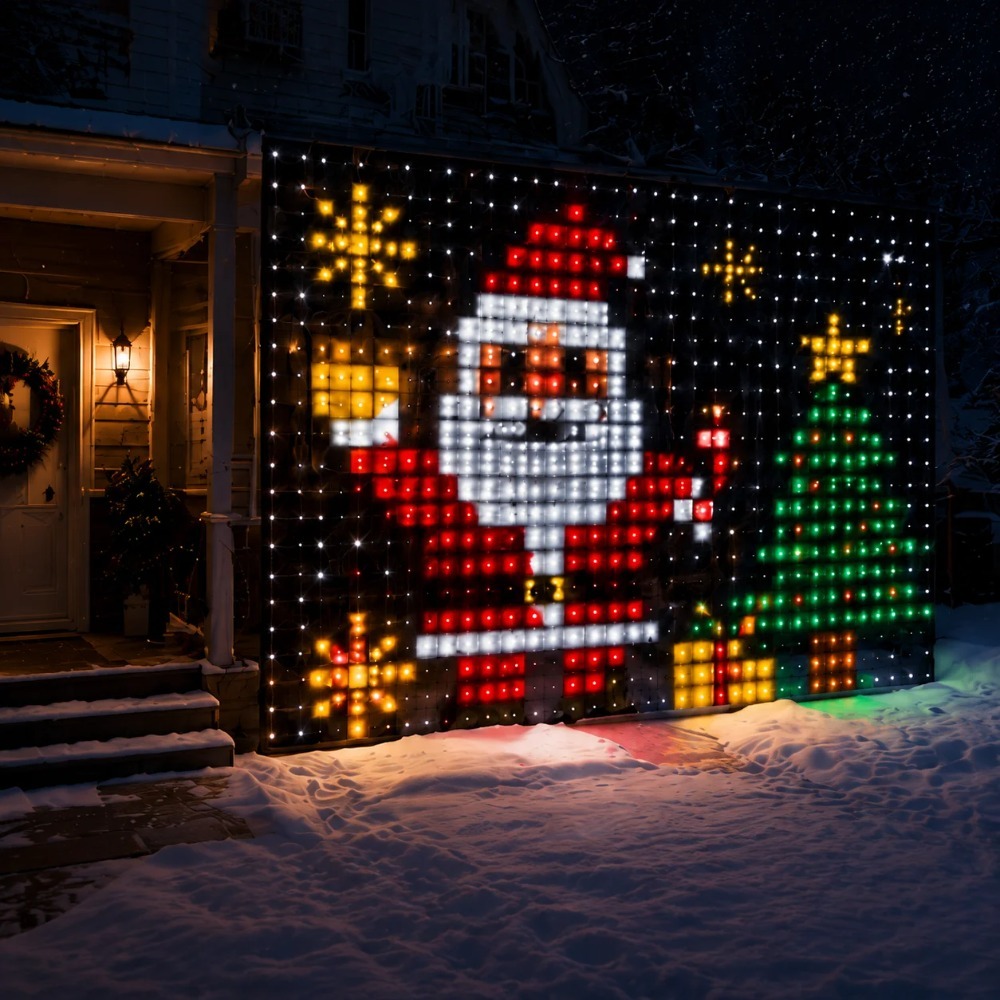 Luzes de Cortina LED Pixel com - Lighting Decor Home avaliação e preço