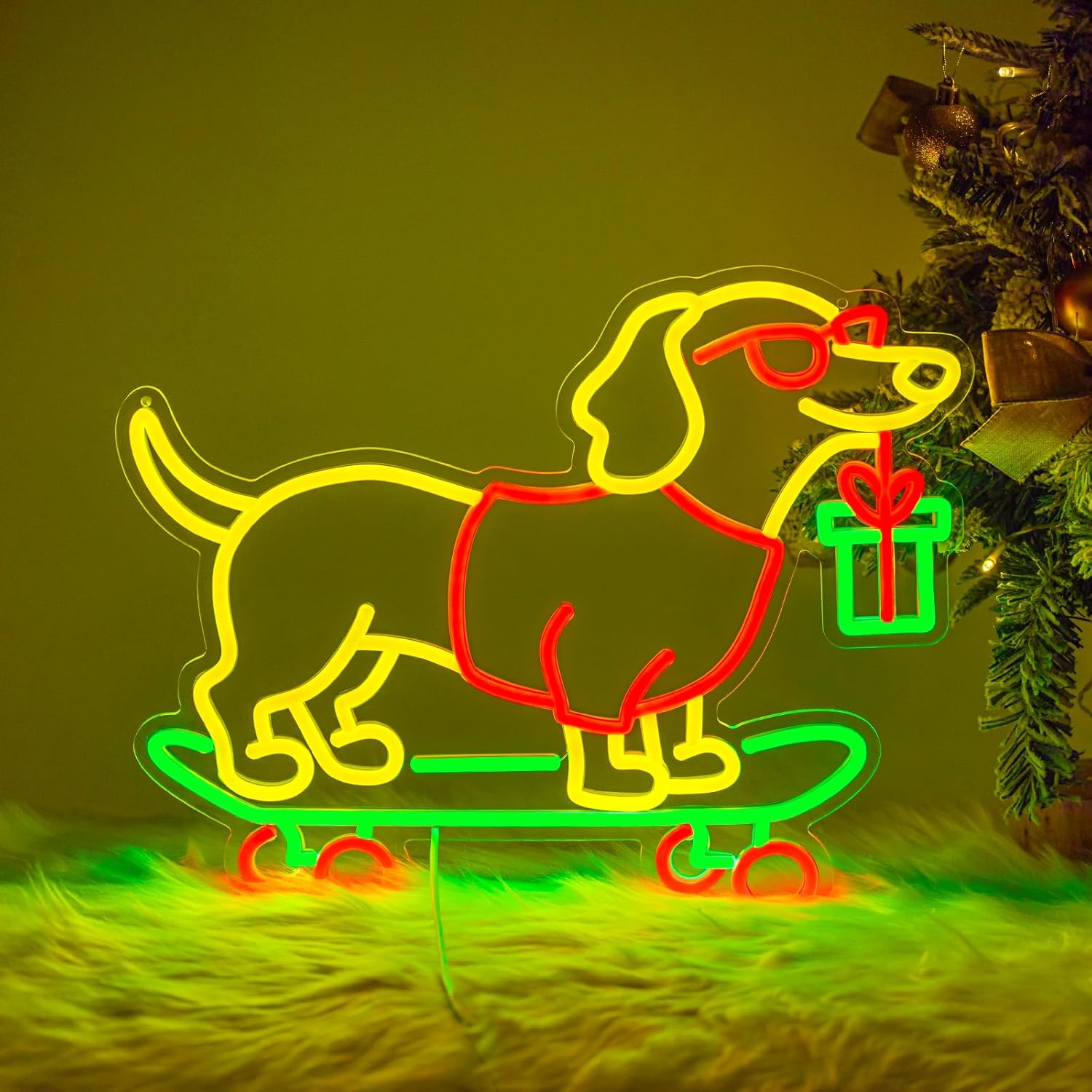 Usb regulável dachshund sinal  - Bedroom Lighting Decor Ideas avaliação e preço