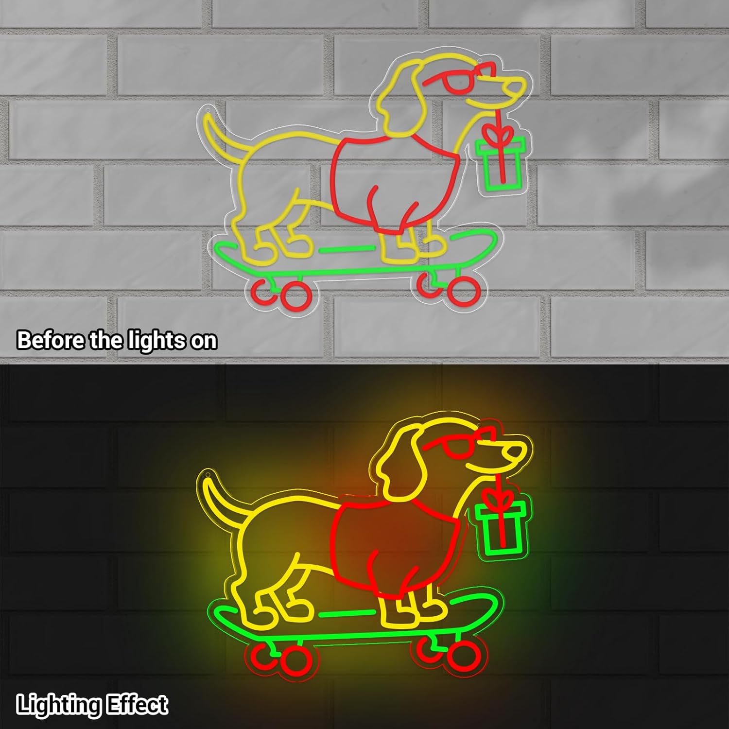 Usb regulável dachshund sinal  - Bedroom Lighting Decor Ideas avaliação e preço