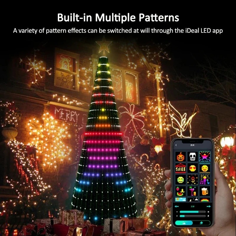 Luzes de Natal em Forma de Est - Lighting Decor Home avaliação e preço