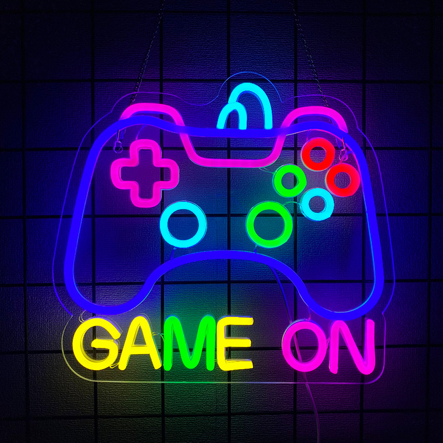 Letreiro Neon da Série Game On - Lighting Decoration On Wall avaliação e preço