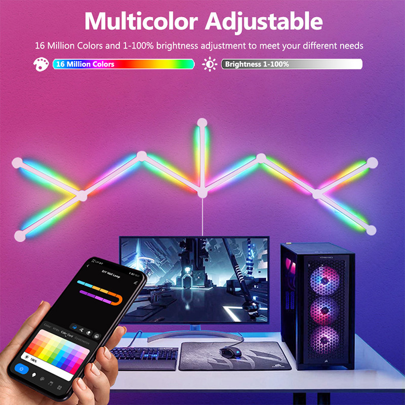 Lâmpada de parede rgb intelige - Wall Decor Lighting avaliação e preço