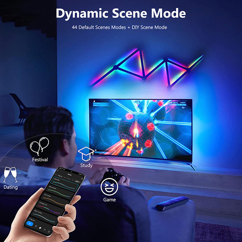 Lâmpada de parede rgb intelige - Wall Decor Lighting avaliação e preço
