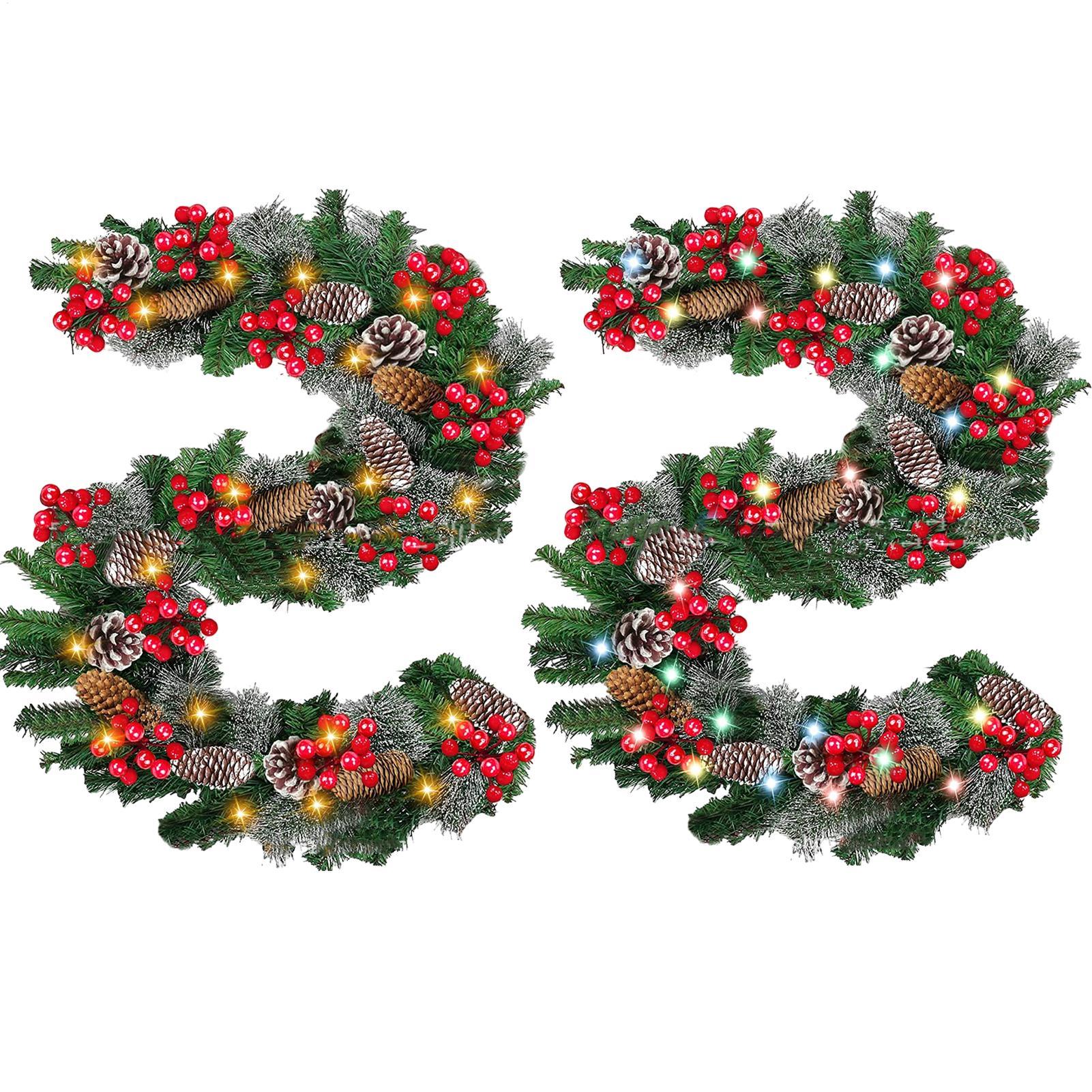 Guirlanda de natal iluminada,  - Lighting Decor Company avaliação e preço