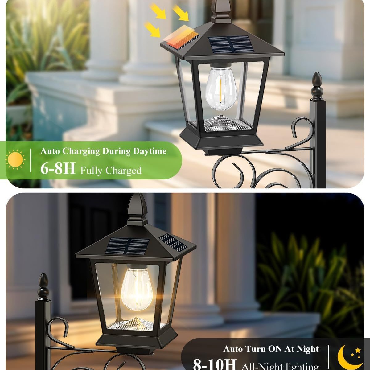 Luminária Solar 2 em 1 à Prova - Wall Decor Lighting avaliação e preço