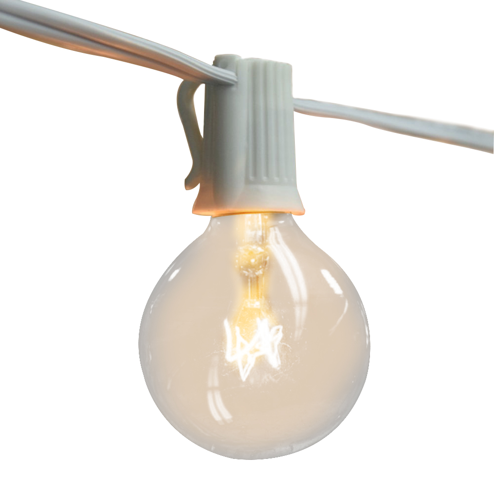 Luzes de Cordão Vintage G40 co - String Light Outdoor avaliação e preço