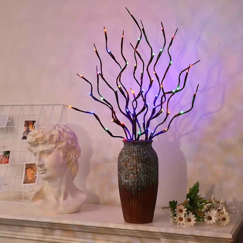 Luzes de ramo de cerejeira com - Lighting Decor Home avaliação e preço