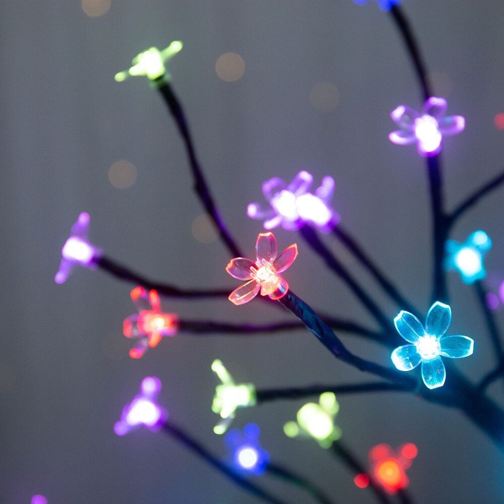 Luzes de ramo de cerejeira com - Lighting Decor Home avaliação e preço
