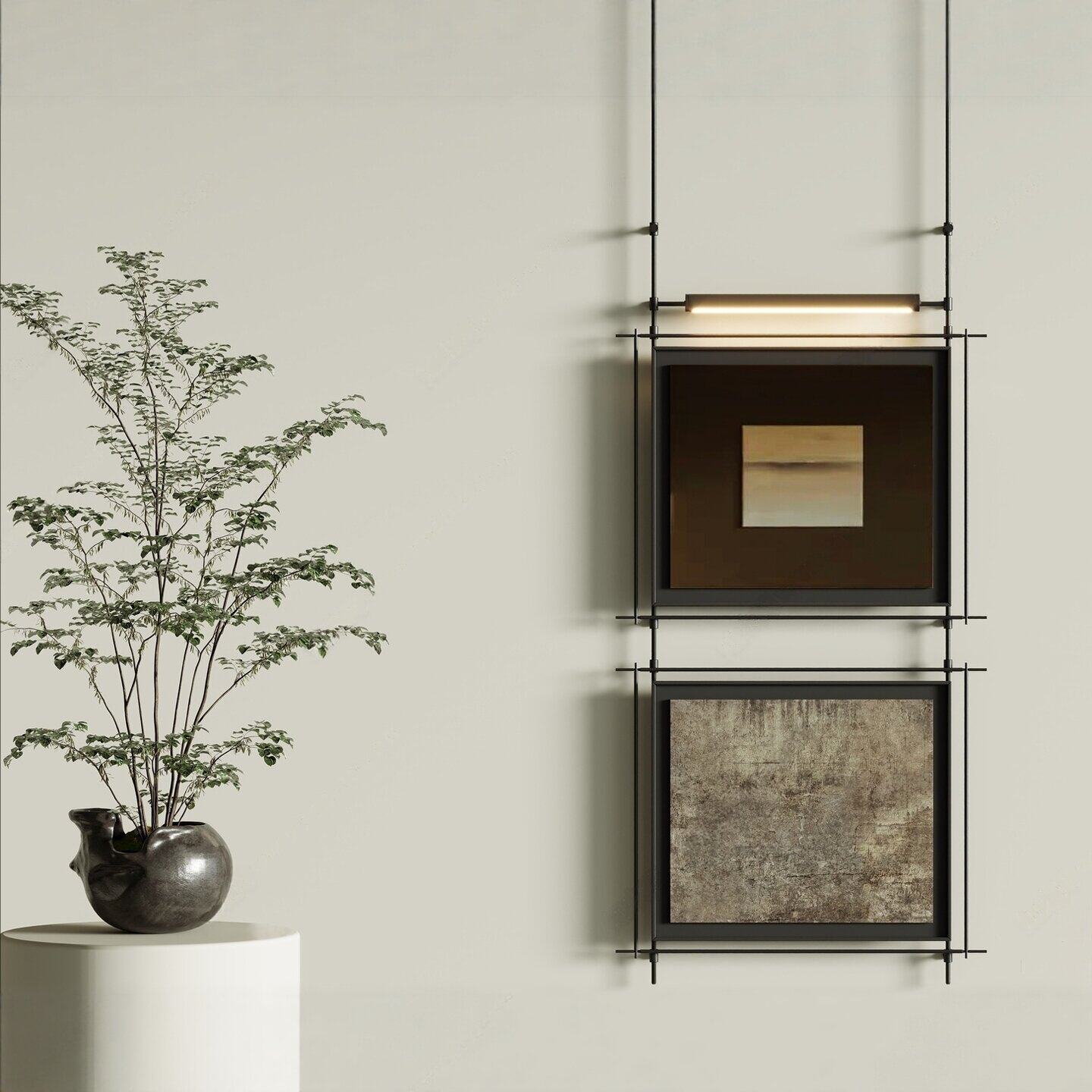 Pintura Decorativa em Metal Es - Lighting Decoration On Wall avaliação e preço