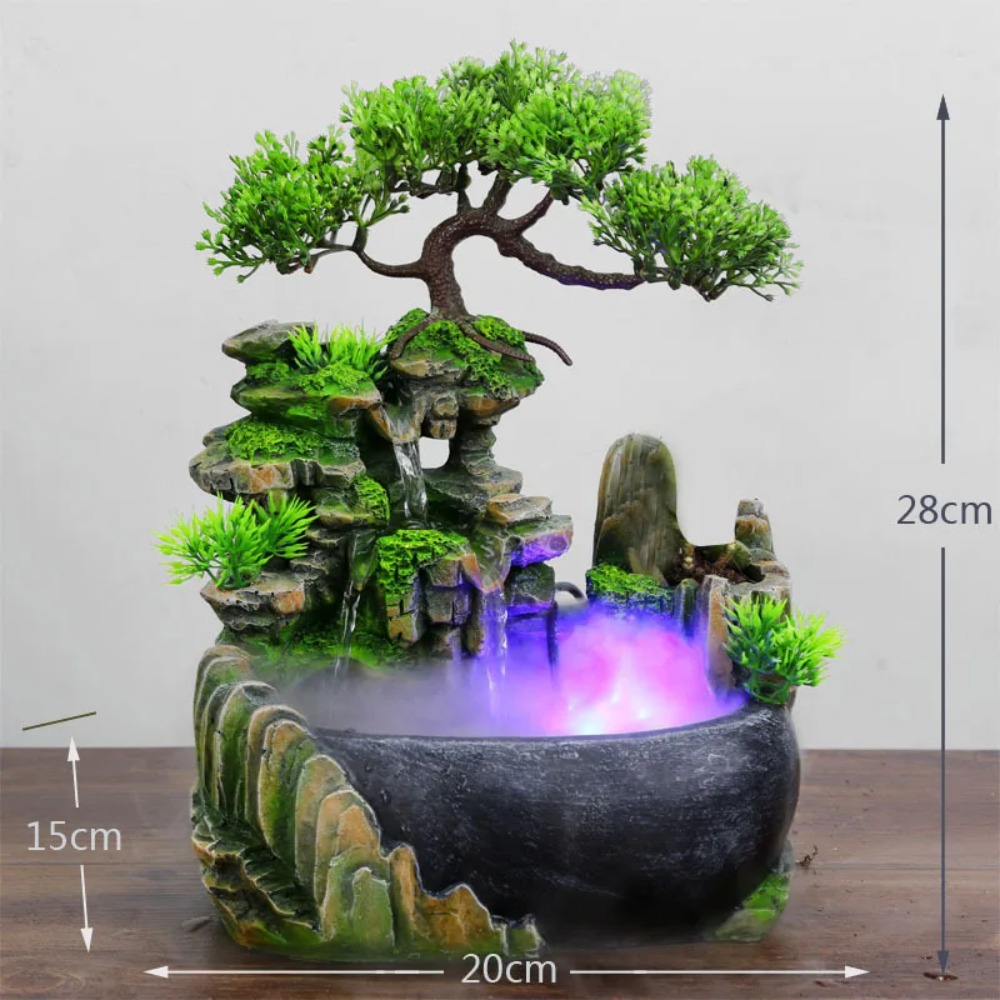 Fonte de Água Feng Shui com Lu - Lighting Decor Company avaliação e preço
