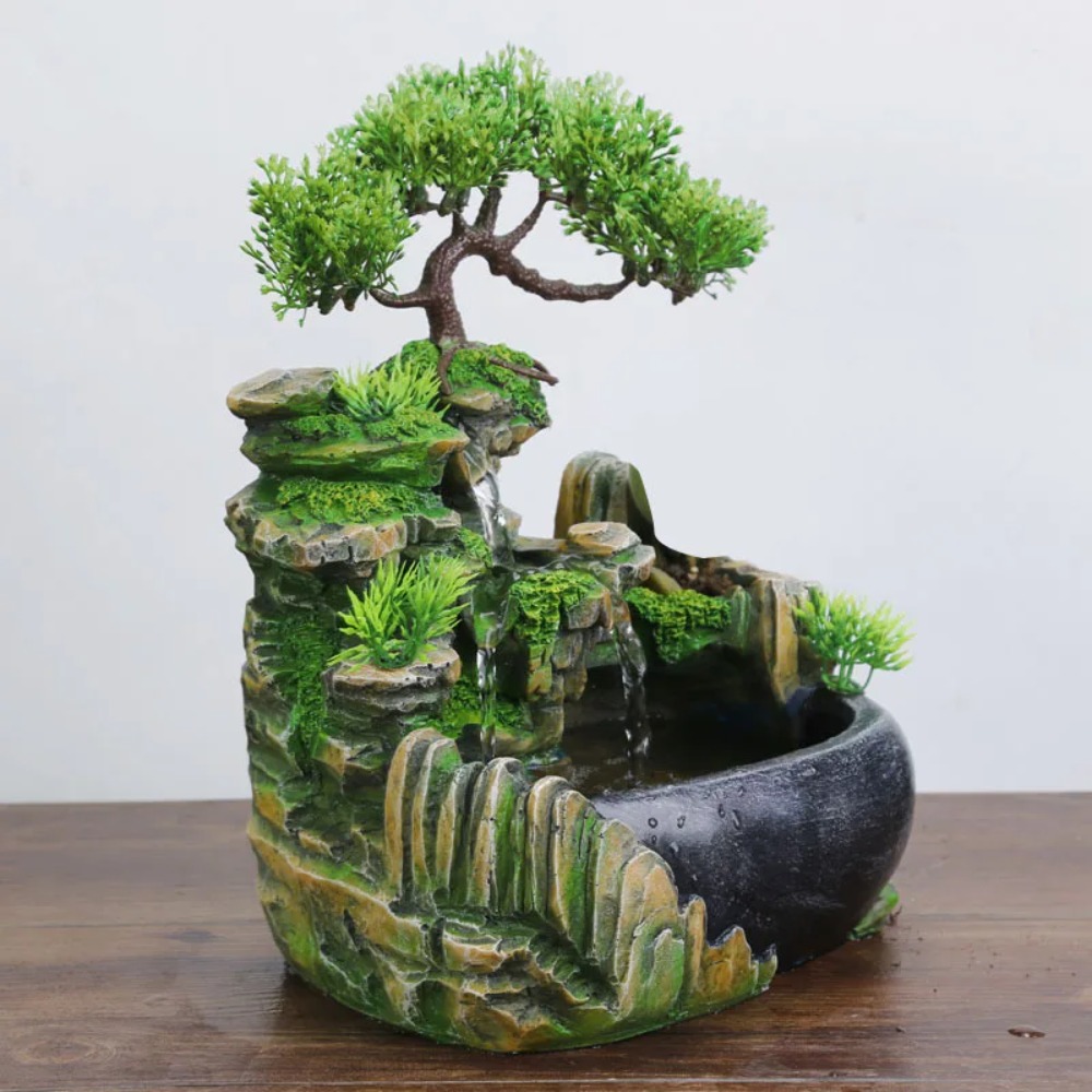 Fonte de Água Feng Shui com Lu - Lighting Decor Company avaliação e preço